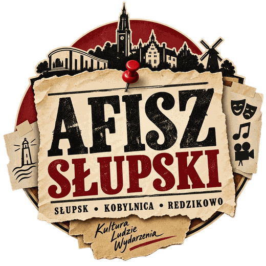 Afisz Słupski — logo portalu wydarzeń kulturalnych Słupska, Redzikowa i Kobylnicy